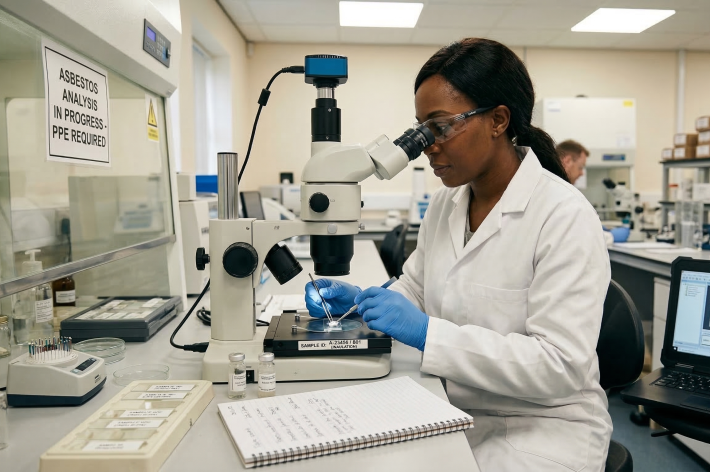 asbestos-sampling